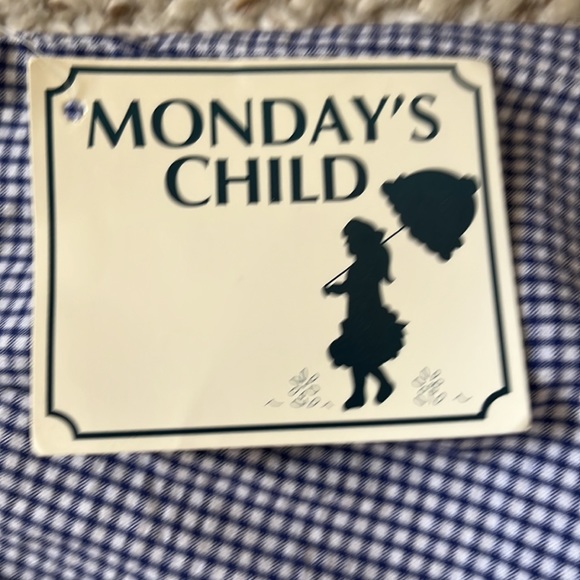NWT Monday’s Child Gingham Blue and White Shorts Size 3 - Picture 5 of 9